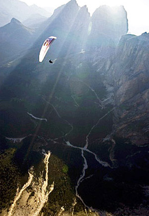 ��������� � ������������� ������������ ICARO - ����� RedBull X Alps